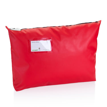 Single Seam Mail Bag with Gusset CG3 T2 Red